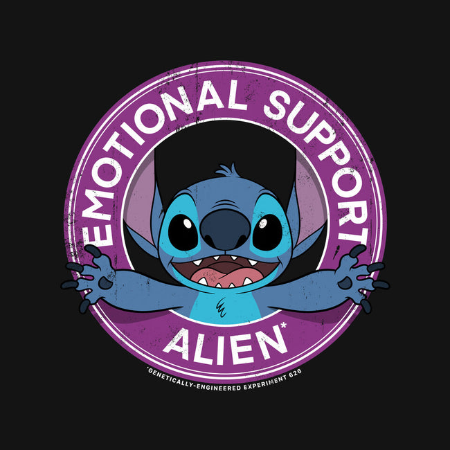 Emotional Support Alien-none zippered laptop sleeve-drbutler