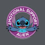 Emotional Support Alien-womens basic tee-drbutler