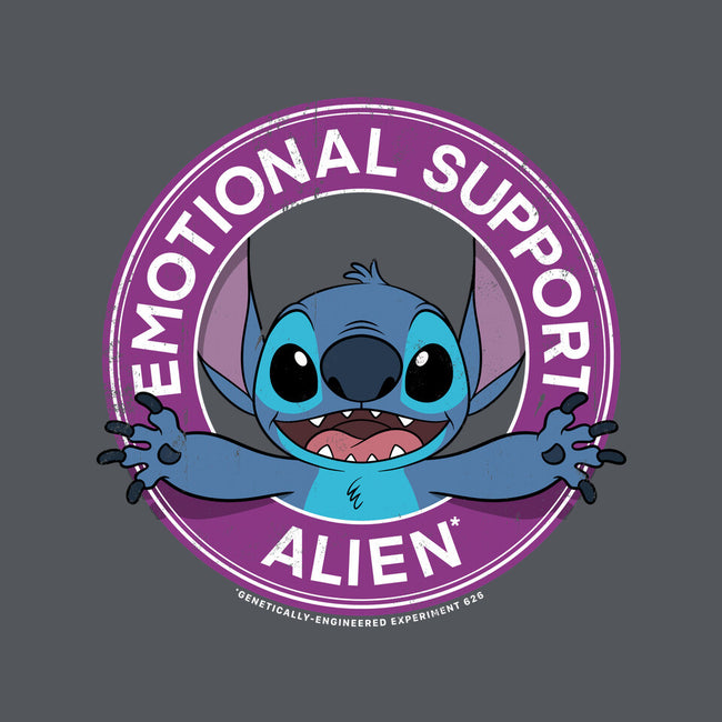 Emotional Support Alien-none matte poster-drbutler