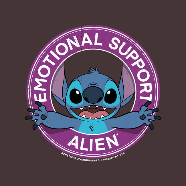 Emotional Support Alien-womens basic tee-drbutler