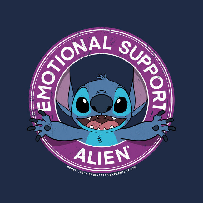 Emotional Support Alien-womens basic tee-drbutler