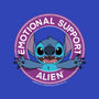 Emotional Support Alien-womens basic tee-drbutler