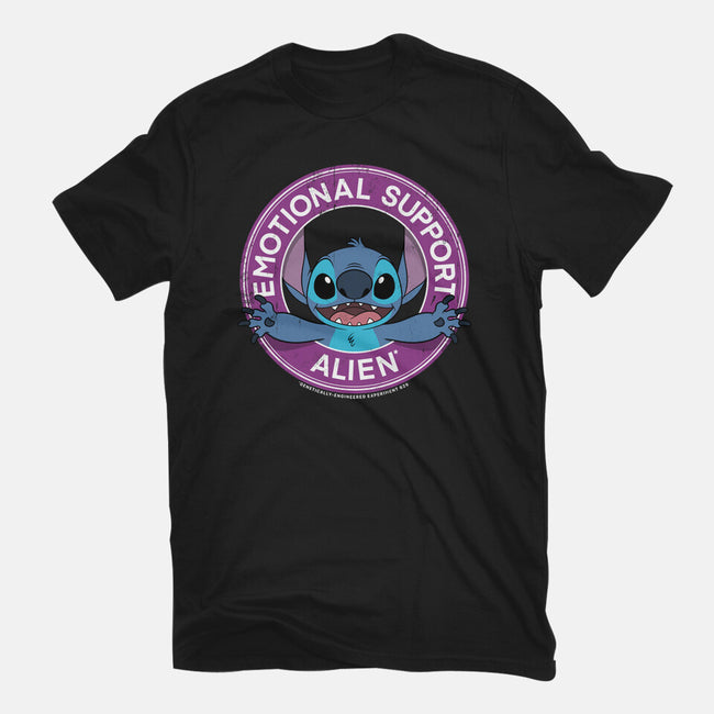 Emotional Support Alien-womens basic tee-drbutler