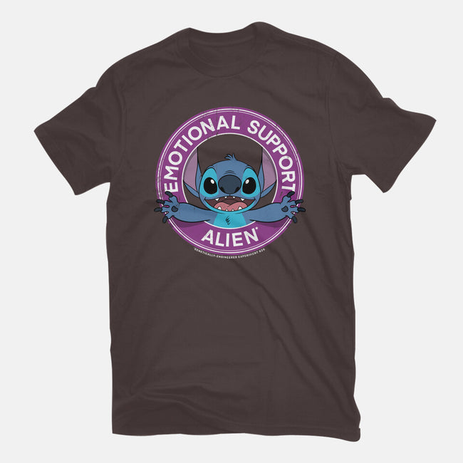 Emotional Support Alien-womens basic tee-drbutler