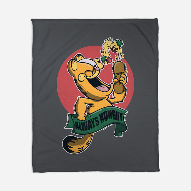 Always Hungry-none fleece blanket-Claudia