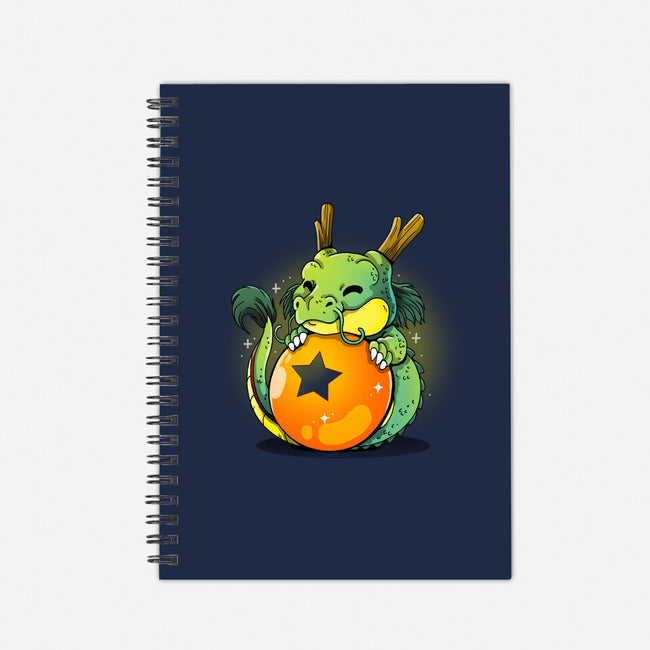 The Wish Dragon-none dot grid notebook-Vallina84