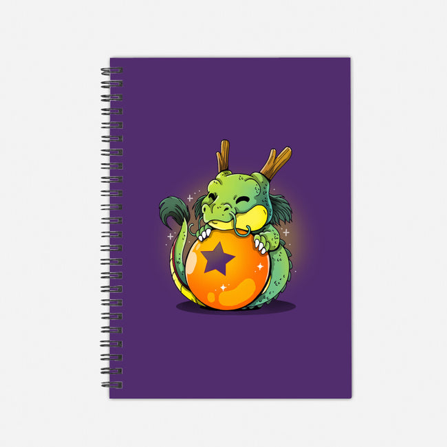 The Wish Dragon-none dot grid notebook-Vallina84