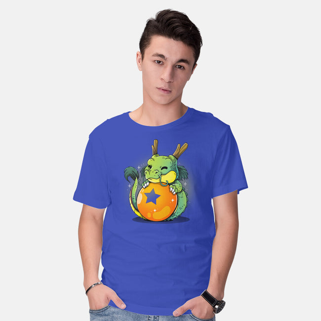 The Wish Dragon-mens basic tee-Vallina84