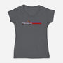 Ecto-1-womens v-neck tee-The Brothers Co.