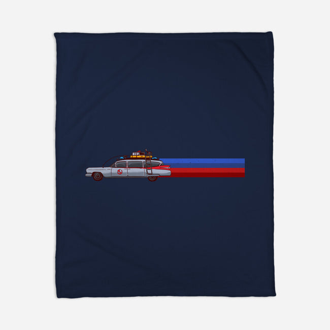 Ecto-1-none fleece blanket-The Brothers Co.