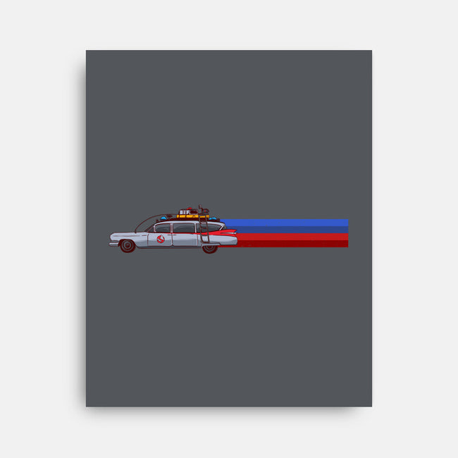 Ecto-1-none stretched canvas-The Brothers Co.