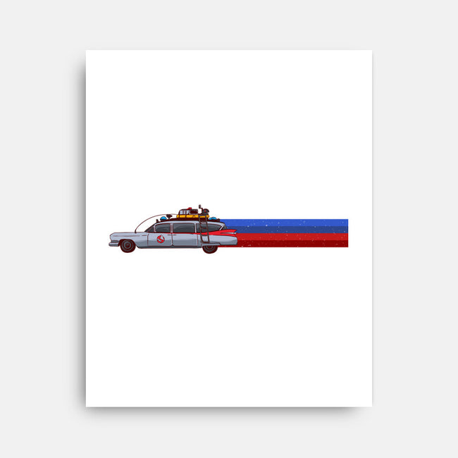 Ecto-1-none stretched canvas-The Brothers Co.