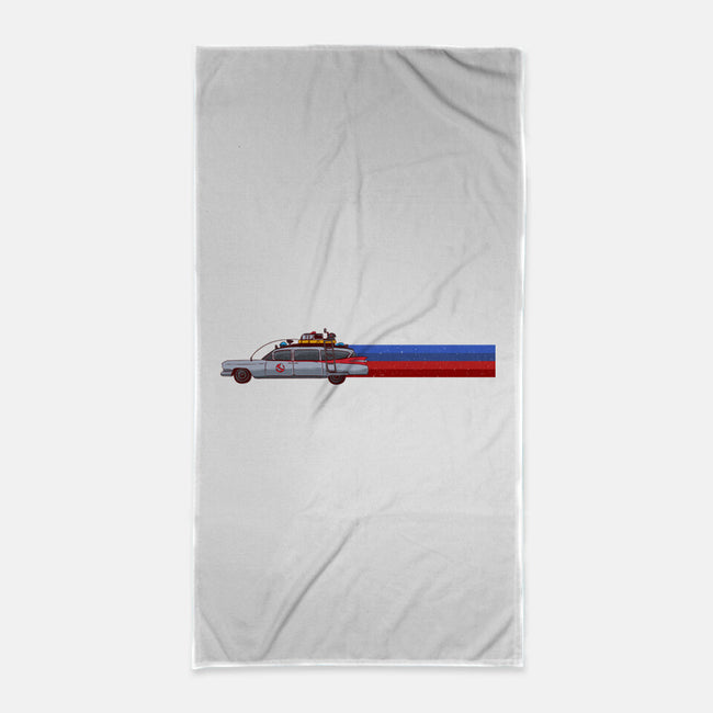 Ecto-1-none beach towel-The Brothers Co.