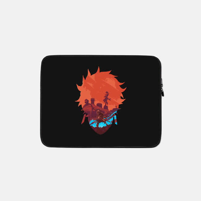 Tanjiro's Revenge-none zippered laptop sleeve-RamenBoy