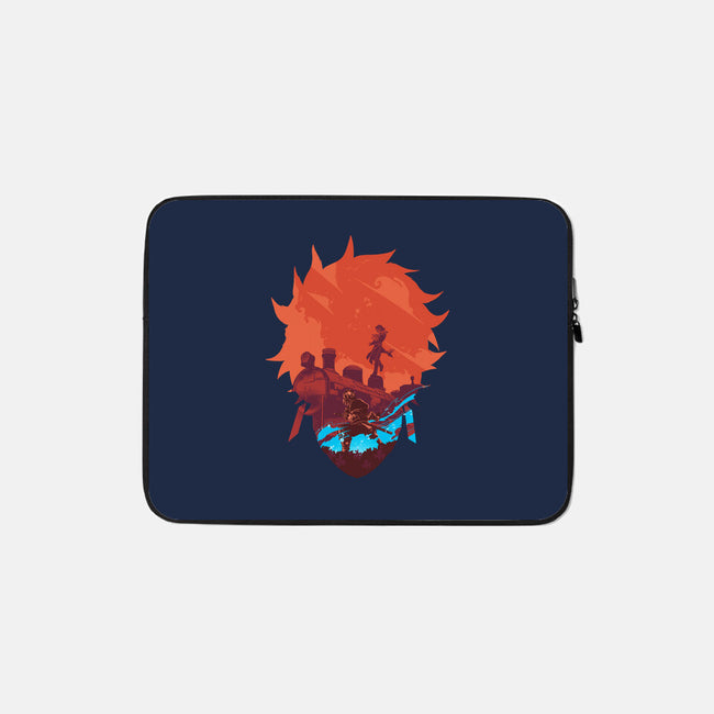 Tanjiro's Revenge-none zippered laptop sleeve-RamenBoy