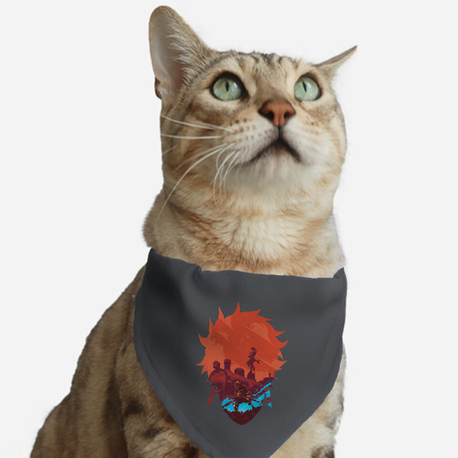 Tanjiro's Revenge-cat adjustable pet collar-RamenBoy