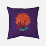 Tanjiro's Revenge-none removable cover throw pillow-RamenBoy