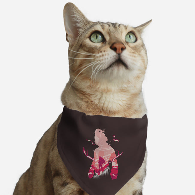 Evil Majin-cat adjustable pet collar-RamenBoy