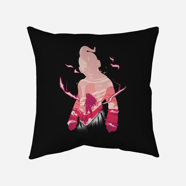 Evil Majin-none removable cover w insert throw pillow-RamenBoy