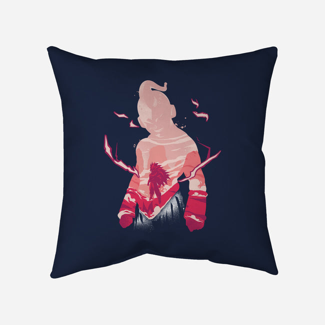 Evil Majin-none removable cover w insert throw pillow-RamenBoy