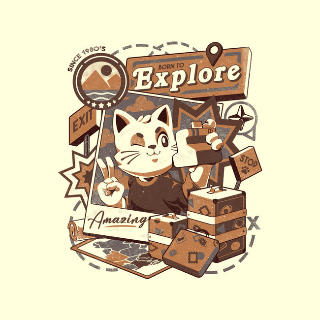 Explore The World-none removable cover w insert throw pillow-eduely