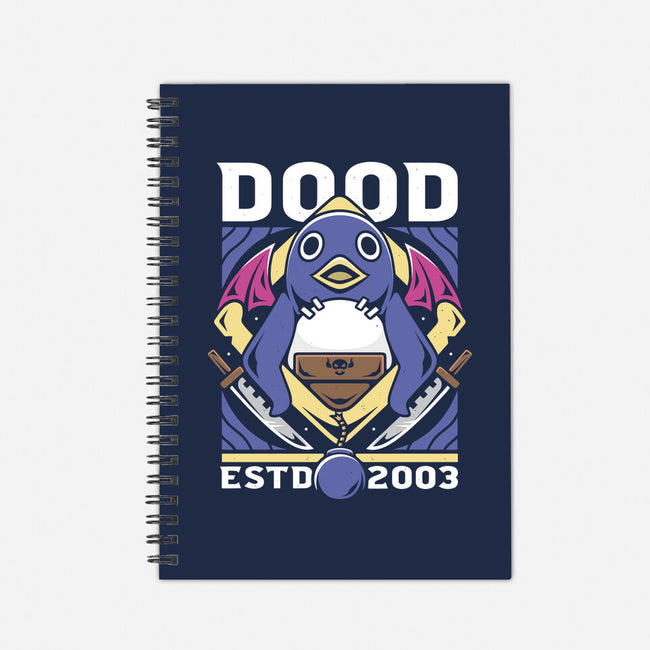 Dood-none dot grid notebook-Alundrart