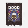 Dood-none polyester shower curtain-Alundrart