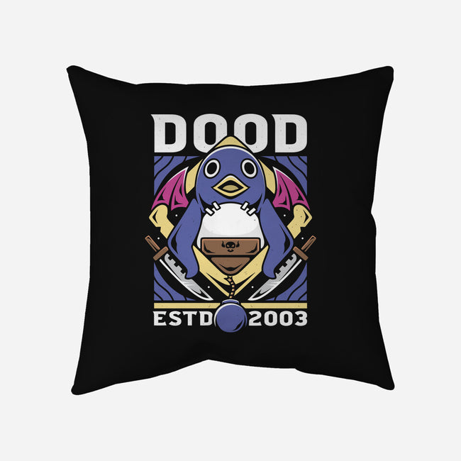 Dood-none removable cover throw pillow-Alundrart