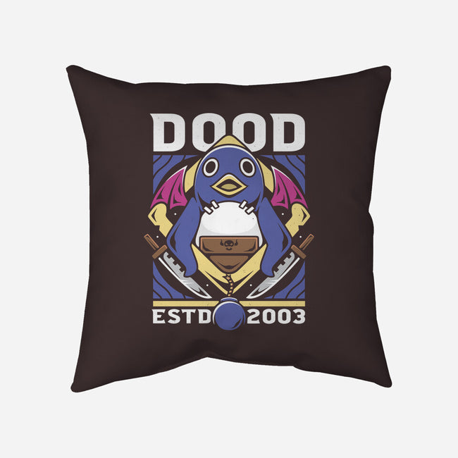 Dood-none removable cover throw pillow-Alundrart