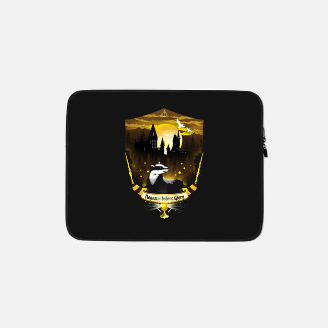 House Of Loyalty Badge-none zippered laptop sleeve-dandingeroz