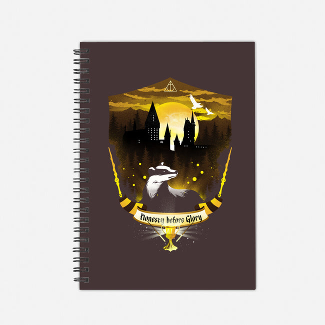 House Of Loyalty Badge-none dot grid notebook-dandingeroz