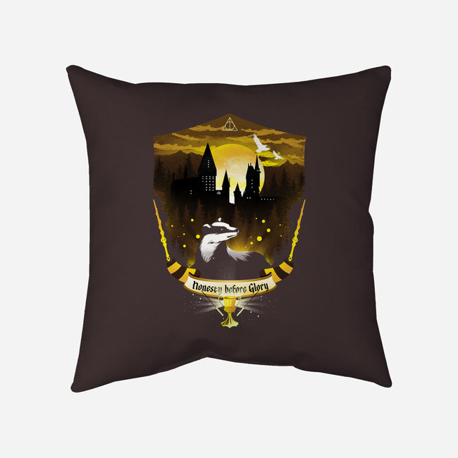 House Of Loyalty Badge-none removable cover w insert throw pillow-dandingeroz