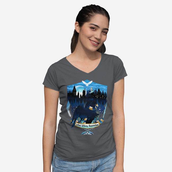 House Of Creativity-womens v-neck tee-dandingeroz