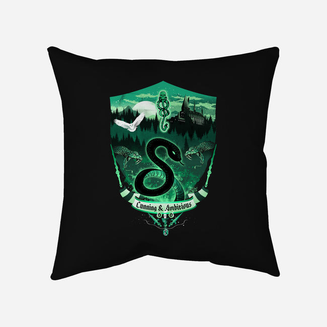 House Of Ambition Badge-none removable cover w insert throw pillow-dandingeroz