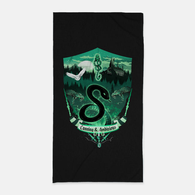 House Of Ambition Badge-none beach towel-dandingeroz