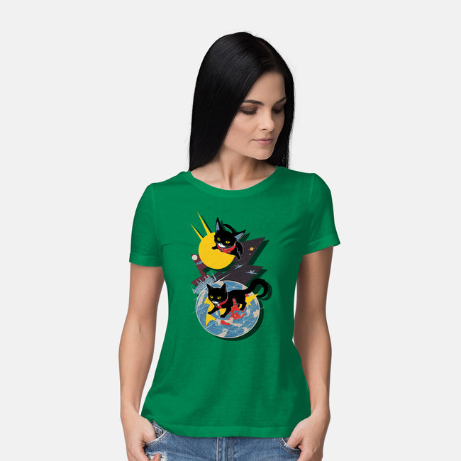 Heroes Of The Galaxy-womens basic tee-Nessem