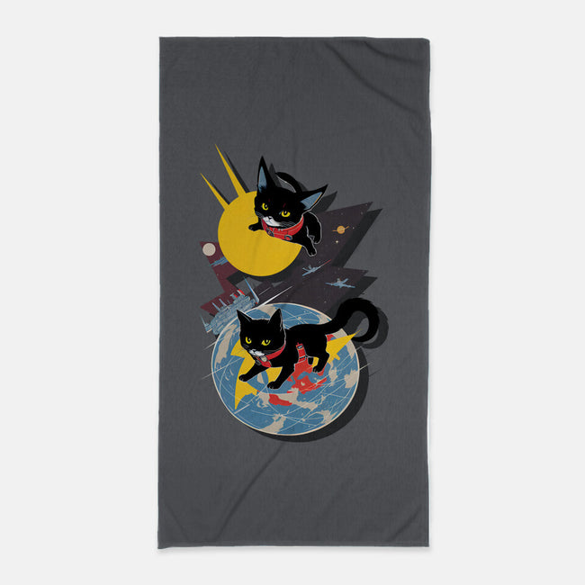Heroes Of The Galaxy-none beach towel-Nessem