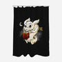 Story Dragon-none polyester shower curtain-Vallina84