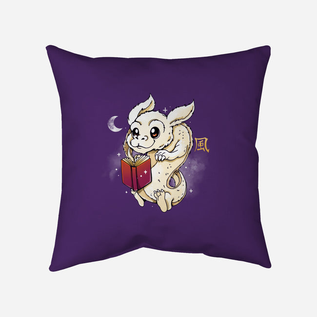 Story Dragon-none removable cover throw pillow-Vallina84