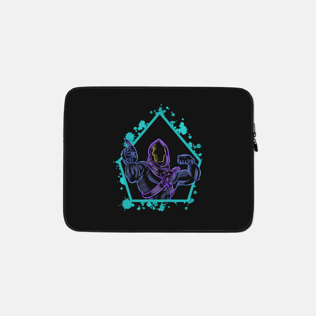 Silhouette Of Evil-none zippered laptop sleeve-nickzzarto