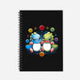 Twin Dragons-none dot grid notebook-Vallina84