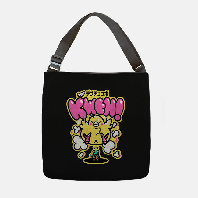 Fat Summon-none adjustable tote bag-demonigote