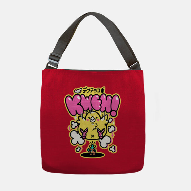 Fat Summon-none adjustable tote bag-demonigote