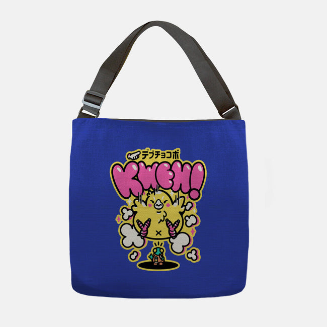 Fat Summon-none adjustable tote bag-demonigote
