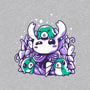Grubs Protector-womens v-neck tee-demonigote