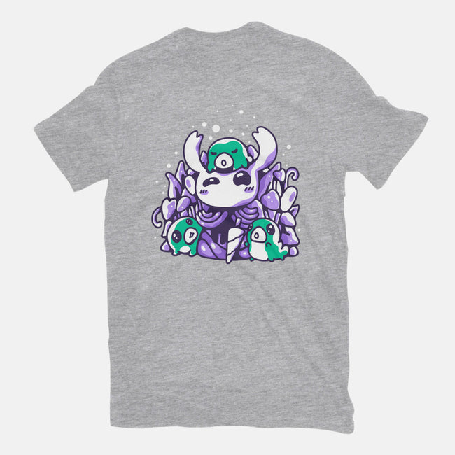 Grubs Protector-womens fitted tee-demonigote
