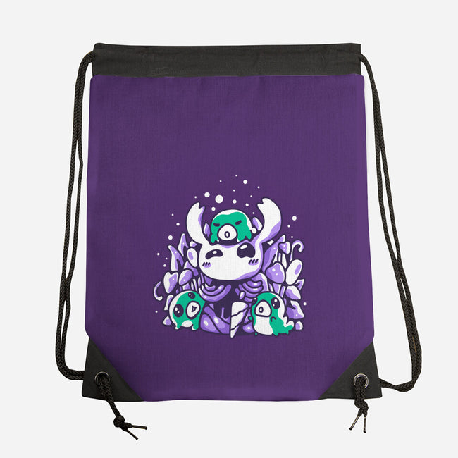 Grubs Protector-none drawstring bag-demonigote