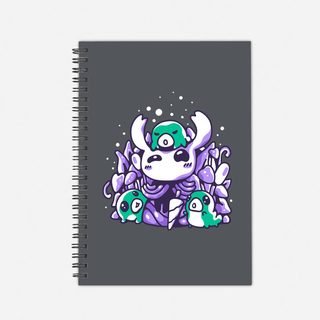 Grubs Protector-none dot grid notebook-demonigote