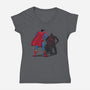 Super Fun Game-womens v-neck tee-zascanauta