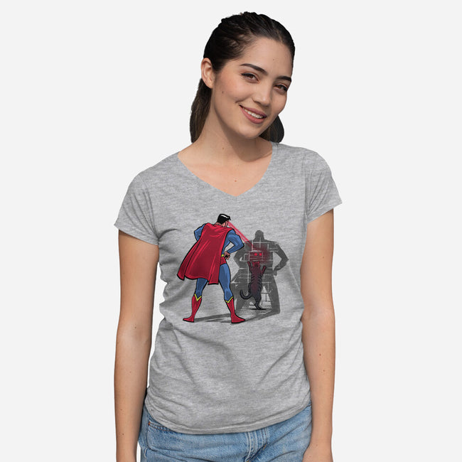 Super Fun Game-womens v-neck tee-zascanauta